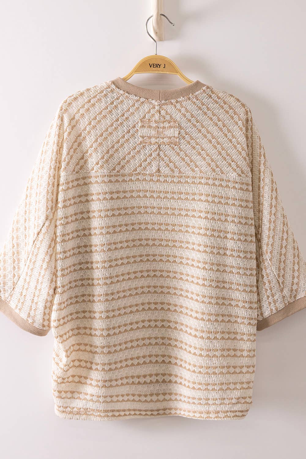 Textured Stripe Knit Top - 2 colors!