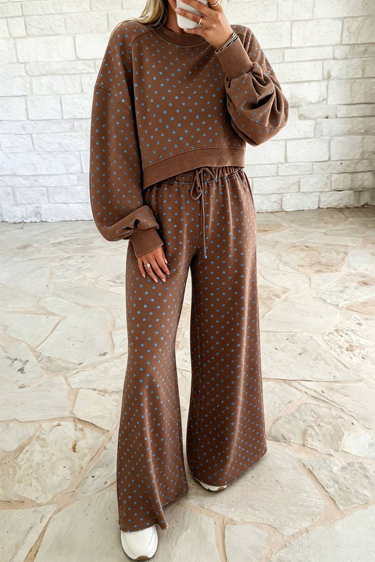 Polka Dot Pop Long Sleeve Set