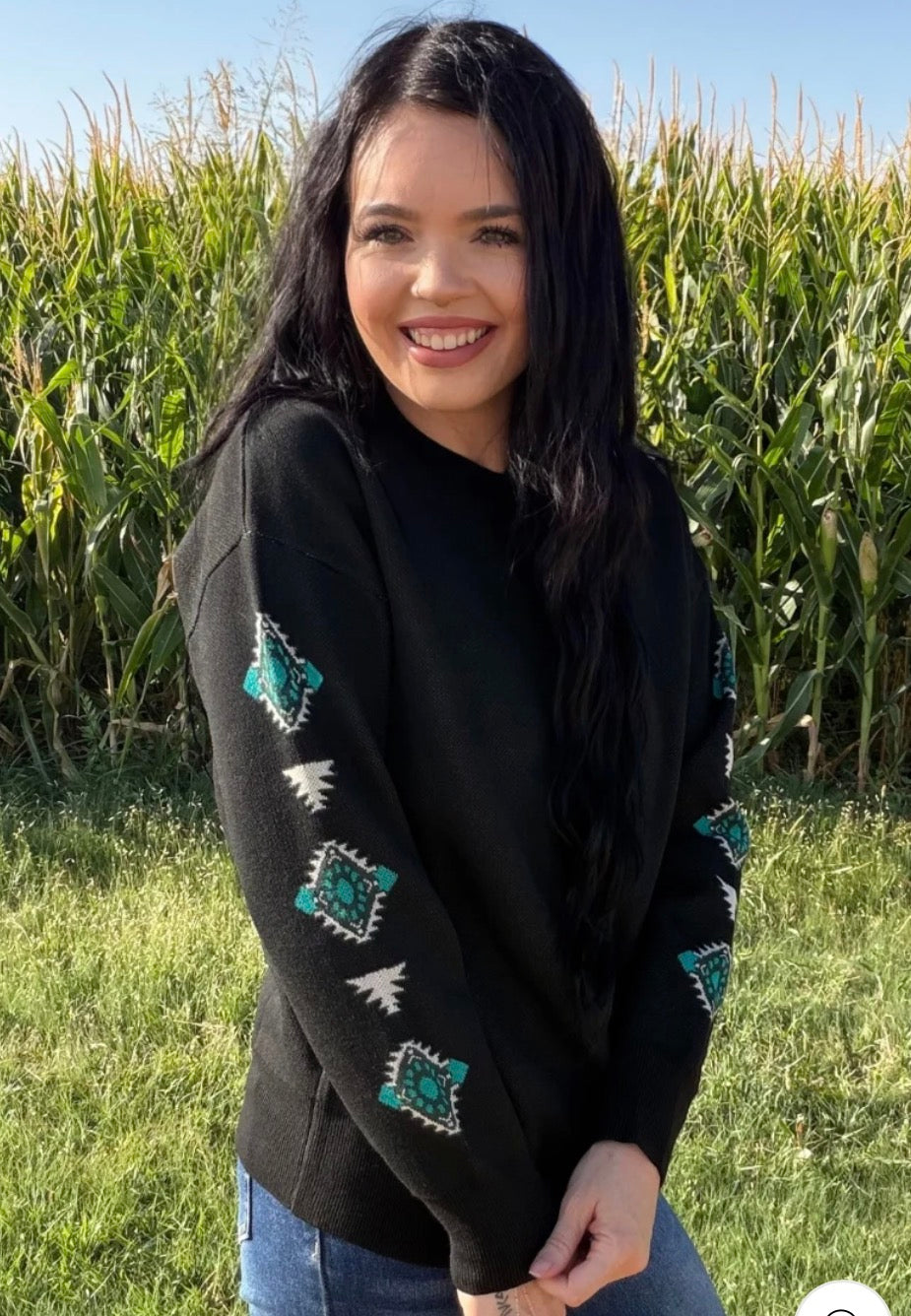 Concho Canyon Sweater Top