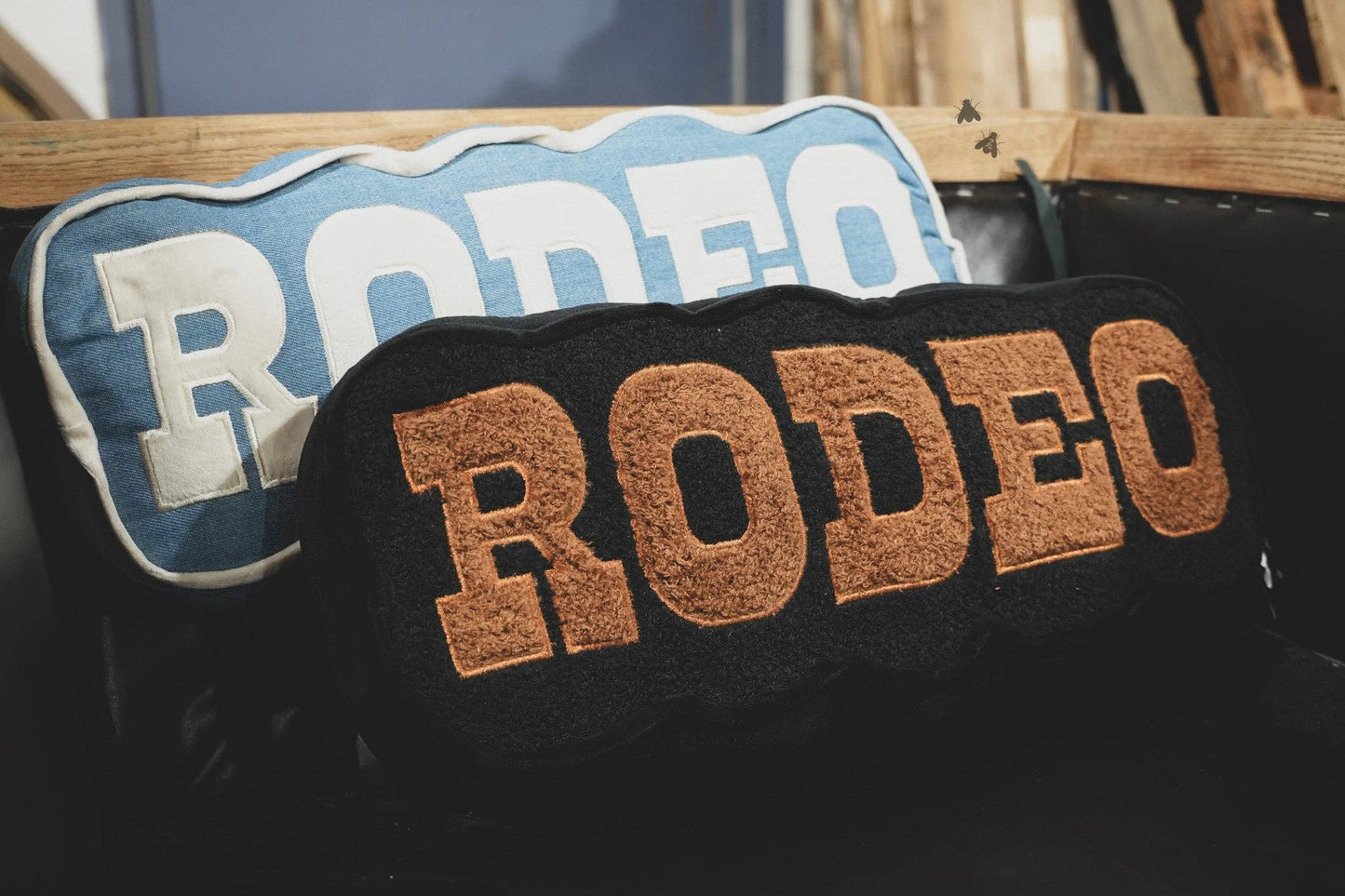 Rodeo ready Pillow *DENIM