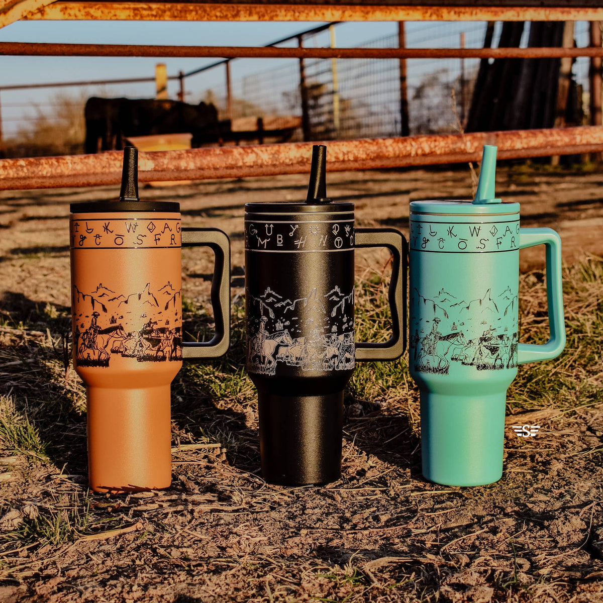 Cattle Drive 40oz Tumbler