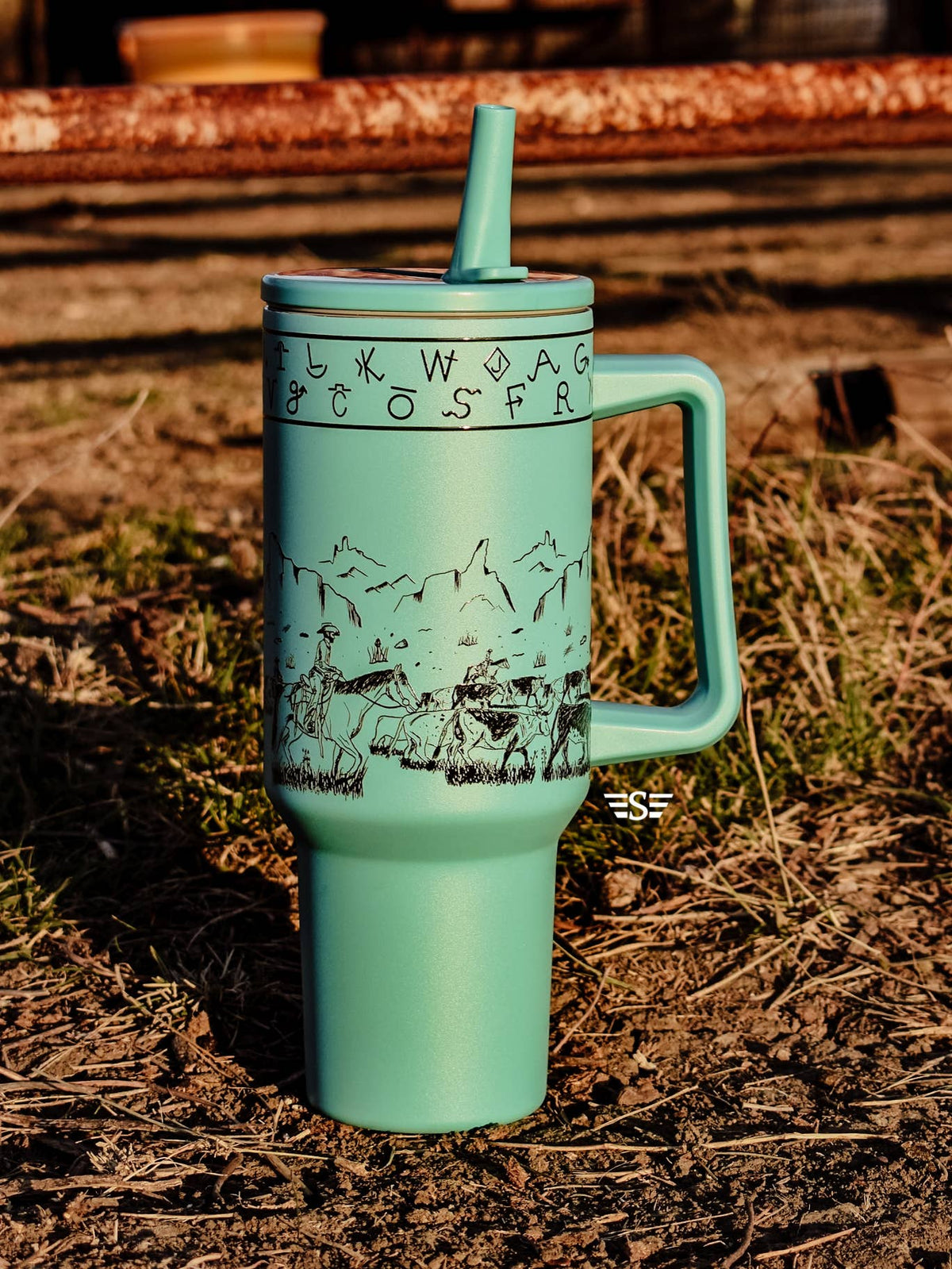 Cattle Drive 40oz Tumbler