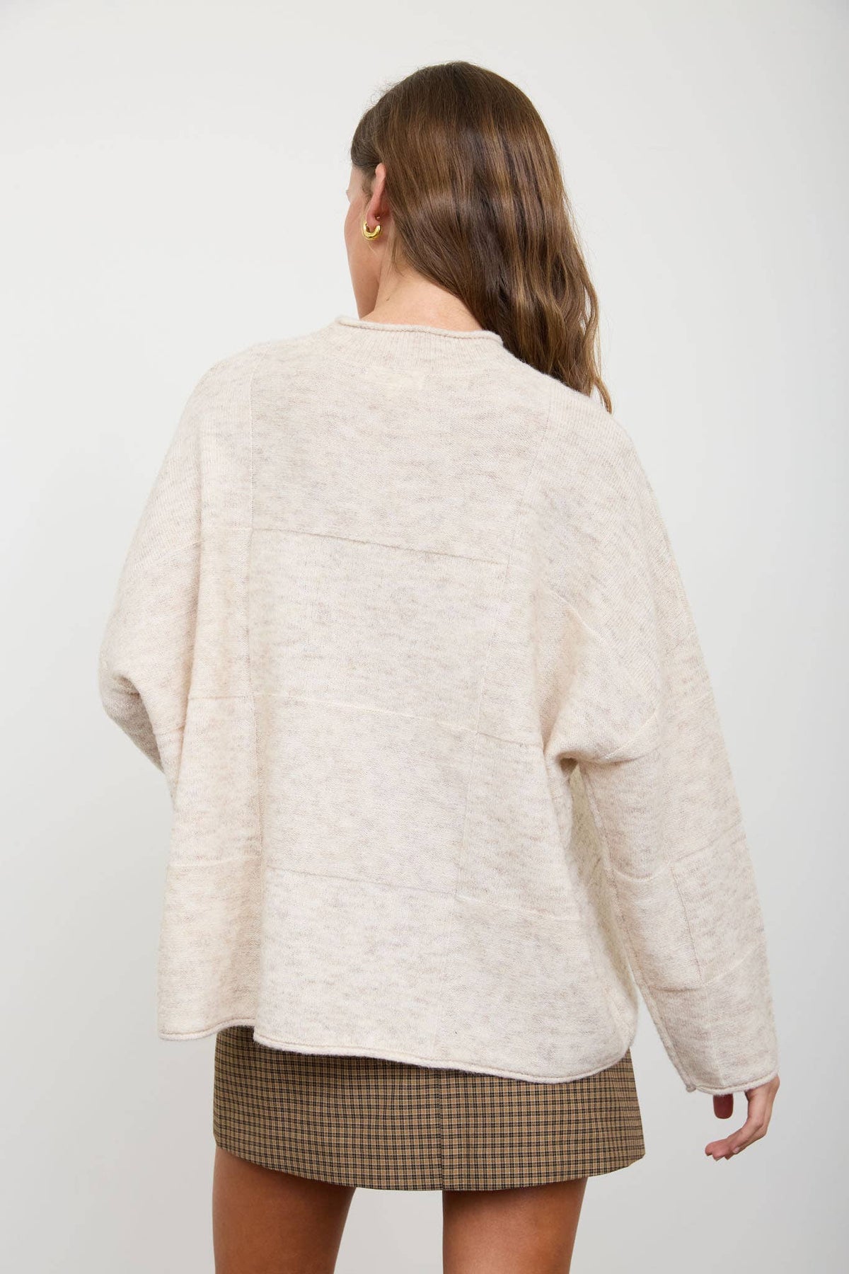 Heathered Sweater Top