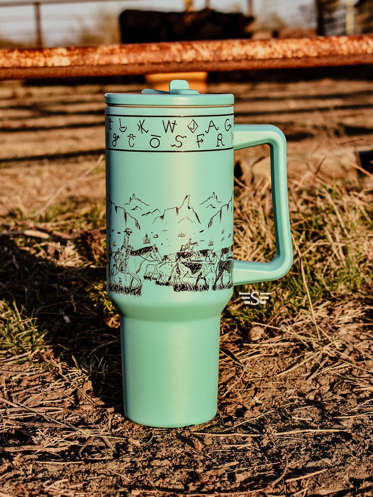 Cattle Drive 40oz Tumbler