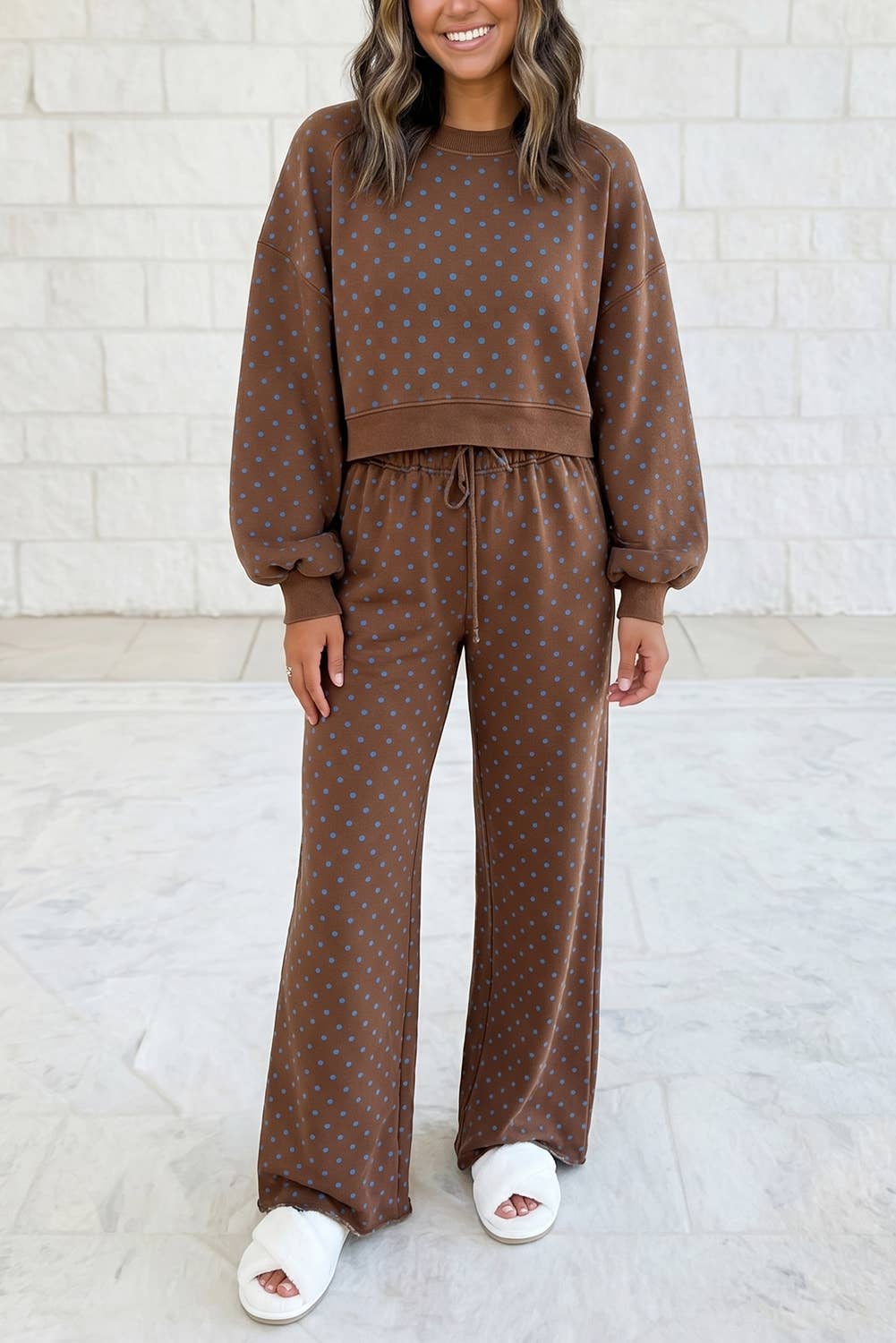 Polka Dot Pop Long Sleeve Set