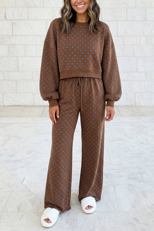 Polka Dot Pop Long Sleeve Set