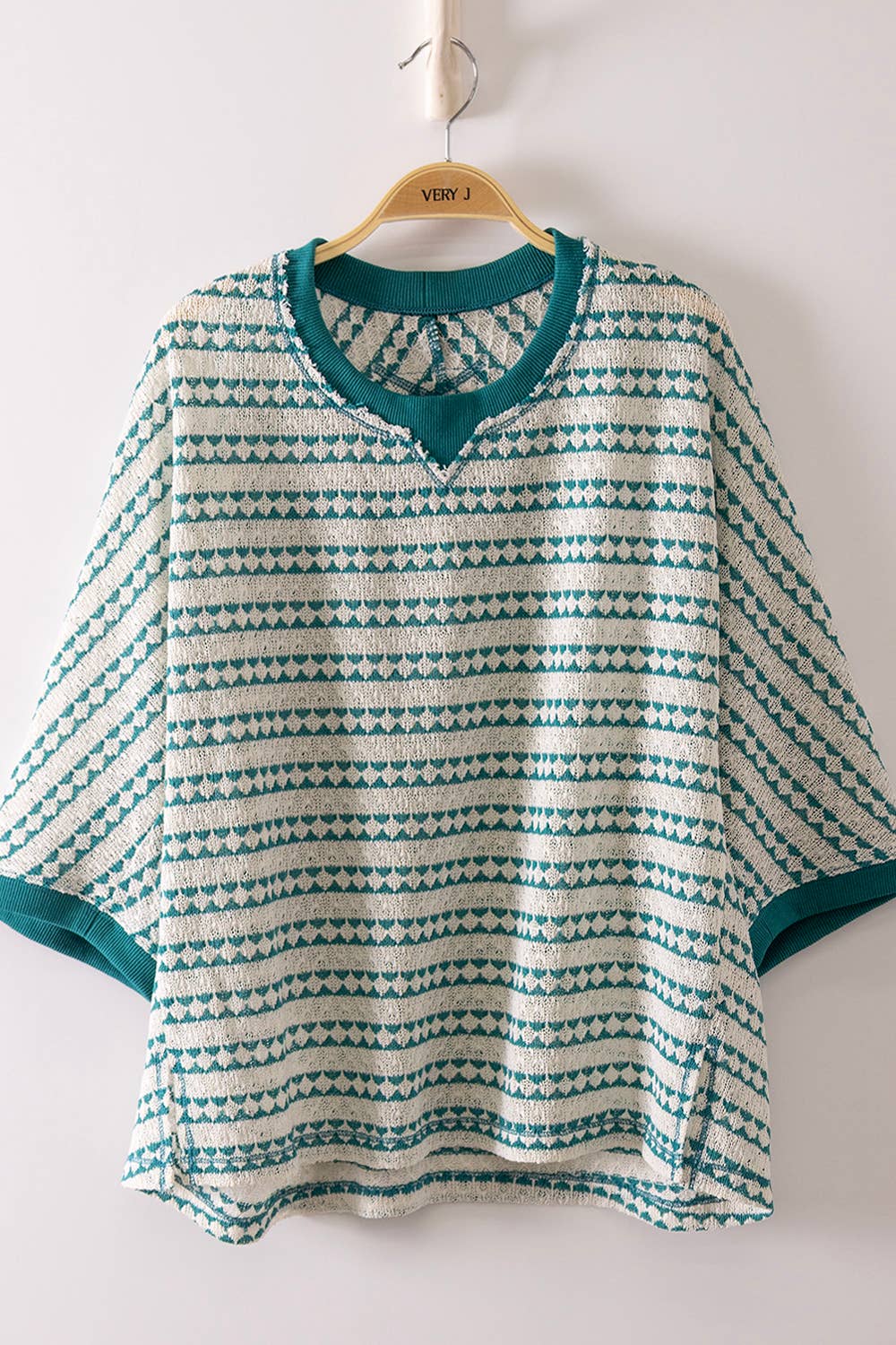 Textured Stripe Knit Top - 2 colors!