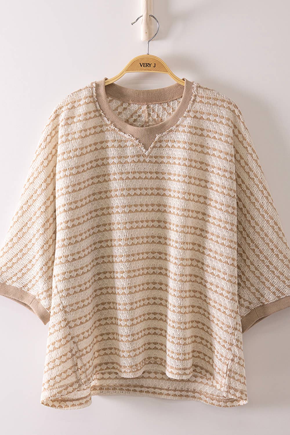 Textured Stripe Knit Top - 2 colors!