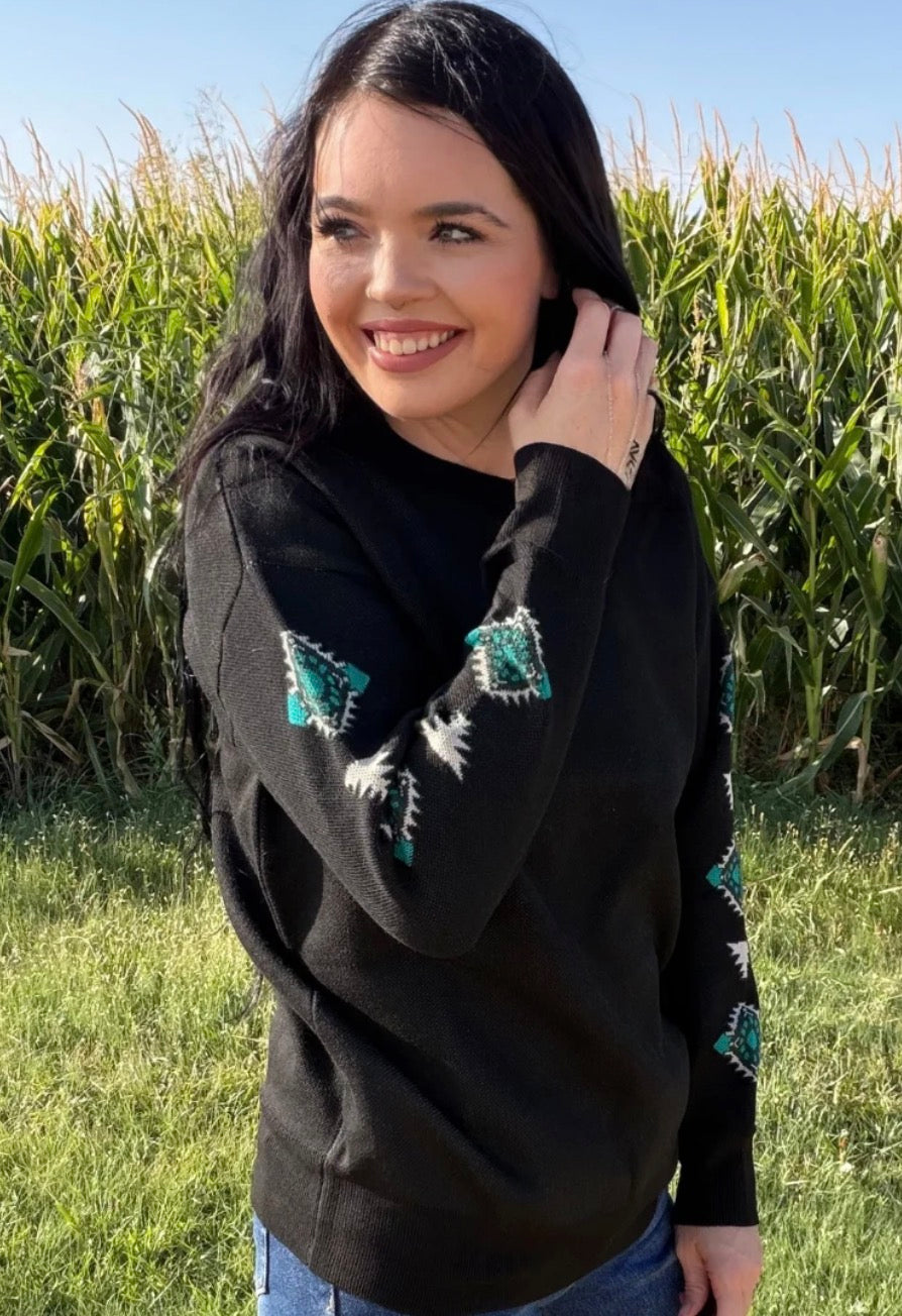 Concho Canyon Sweater Top