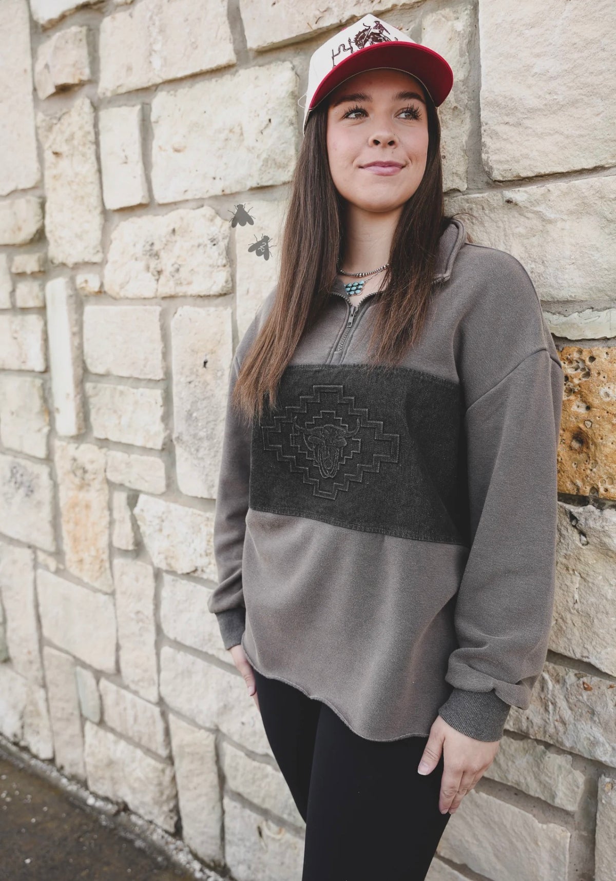 Charcoal Canyon Quarter Zip