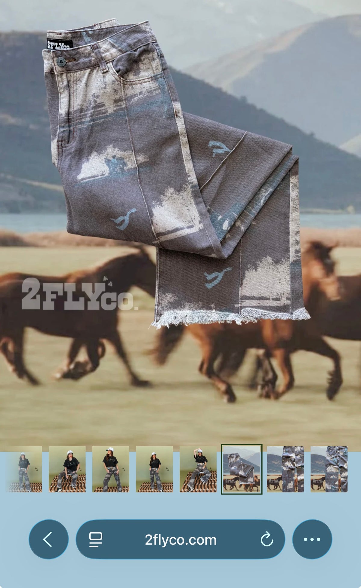 Blue Oak Pants