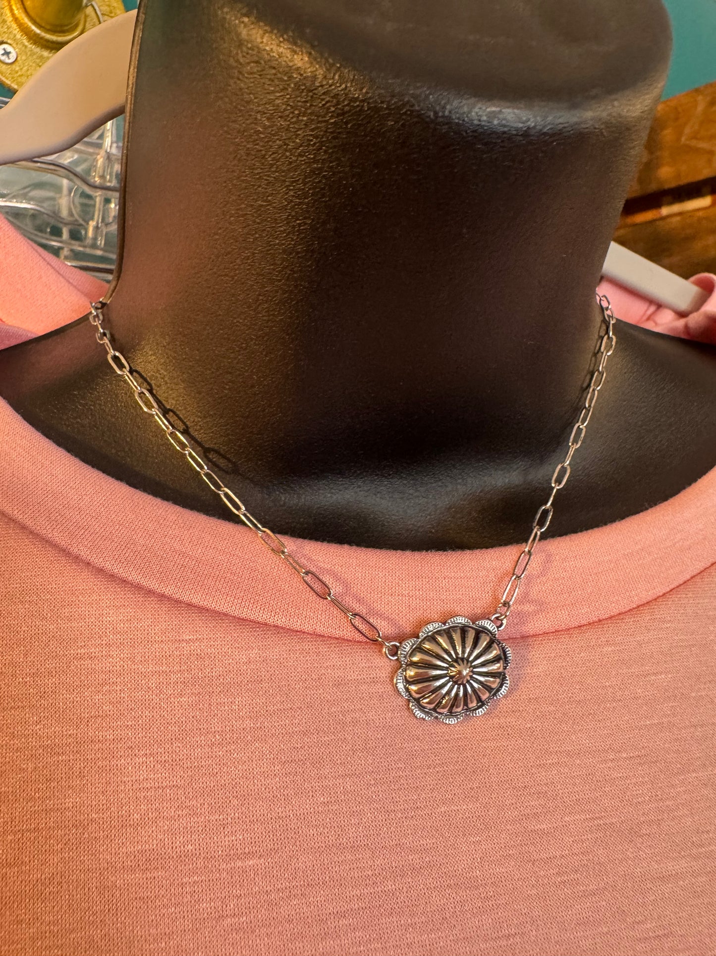 Everyday Concho Necklace
