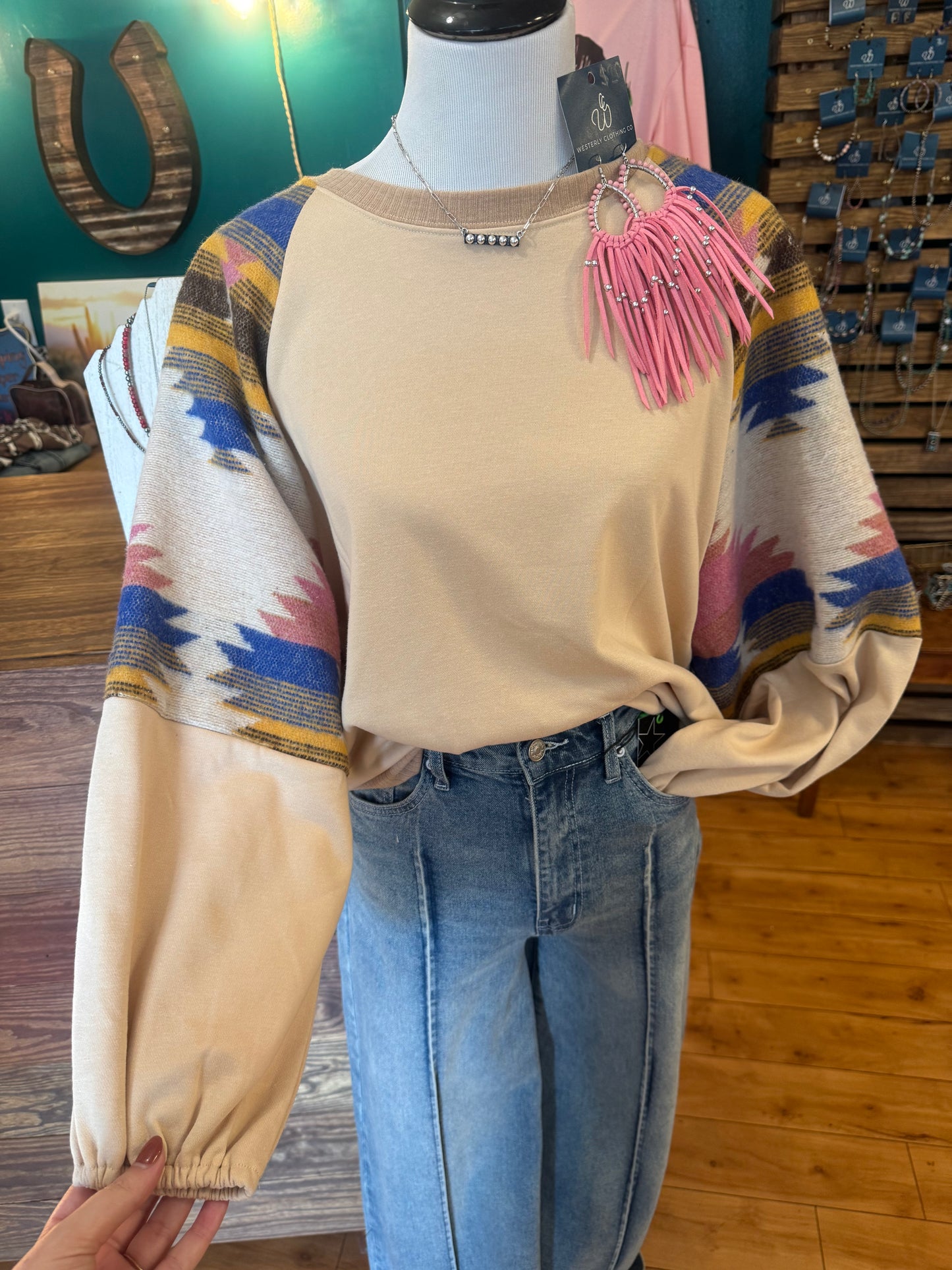 Painted Desert Long Sleeve Top