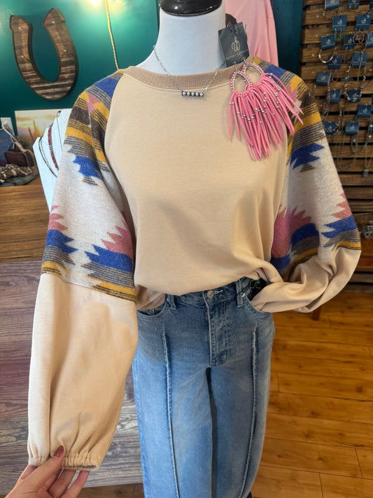 Painted Desert Long Sleeve Top