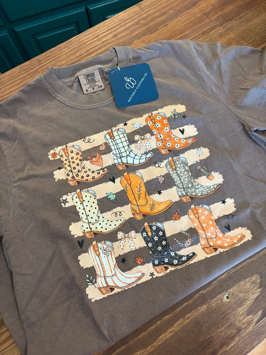 Fall Boots Tee