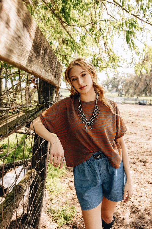 Autumn outlaw top
